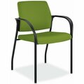 The Hon Co Stacking Chair, w/Glides, 25inx21-3/4inx33-1/2in, CU Pear HONIS110CU84